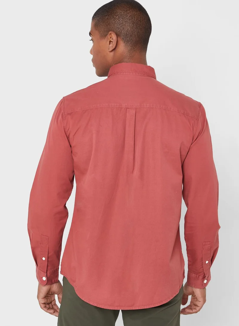 Lee Cooper Essential Spread Collar Shirt