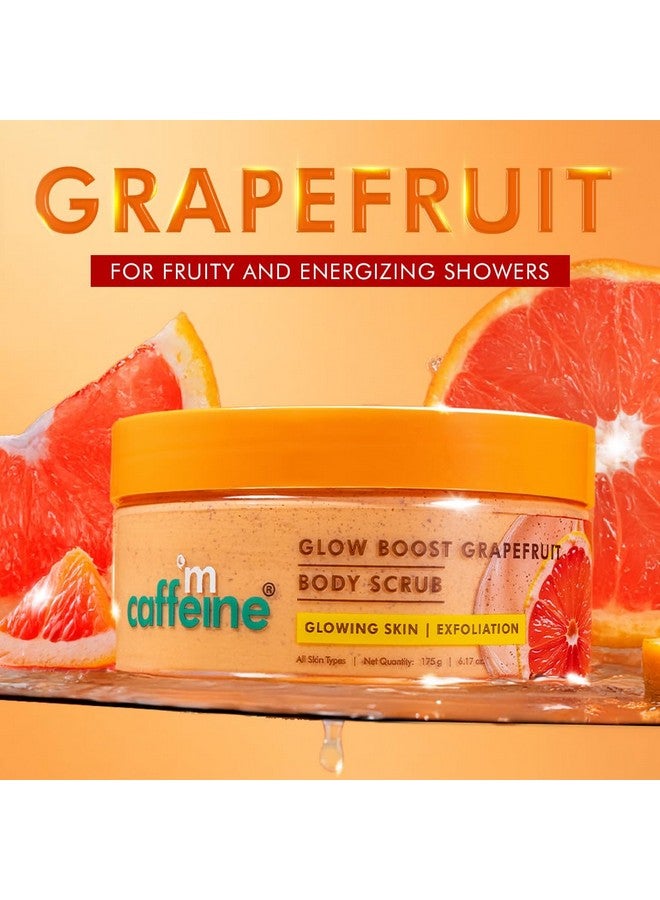 MCaffeine مقشر الجسم من mCaffeine بنكهة الجريب فروت | إزالة تان | AHA - حمض اللاكتيك والجليكوليك، النياسيناميد | غني بفيتامين C من الجريب فروت لبشرة متألقة وناعمة وسلسة | إزالة الجلد الجاف والميت | رائحة فواكه الجريب فروت - 175 جرام - Image 5
