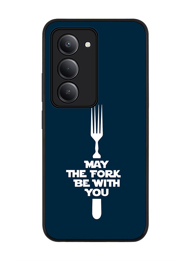 Stylizedd For Xiaomi Redmi 15 5G Case,Slim fit Camera Protection, Shockproof Thin Phone cover  - May the Fork - Image 1