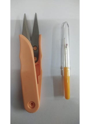 CRAFTSFY CRAFTSFY Embroidery Sewing Tool Snips Thrum Thread Cutter Mini Scissors Tool Snips Thread Cutter Mini Scissors Sewing Snips Thread Cutter Stitch Unpicker DIY Craft Tool Cloth Cutting Tailoring 2pc 
