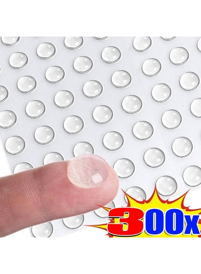 500/50 قطعة سدادة باب من السيليكون ذاتية اللصق، ممتص صدمات مضاد للانزلاق، وسادات توسيد لخزانات الملابس، نقاط سيليكون للأثاث، وسادة واقية - Image 1