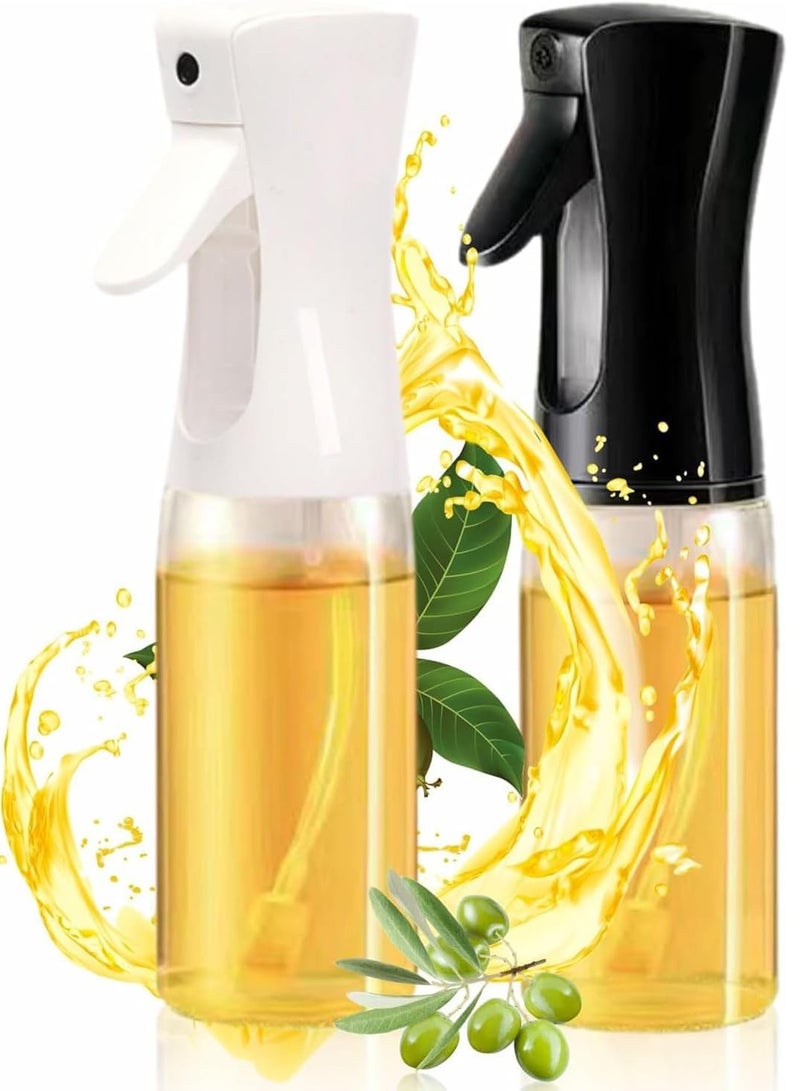 (2 pieces) of refillable sprayer practical and easy to use sprayer oil vinegar and water sprayer used for healthy cooking such as grilling and frying in the air fryer capacity 220 ml (color may vary) - Image 2