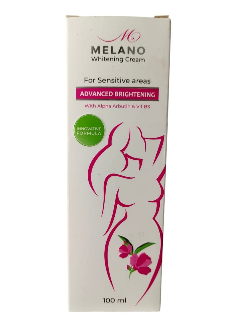 Melano Pharma - Whitening Cream For Sensitive Areas 100 ml And Stretch Marks Reducing Cream 175 ml - Image 1