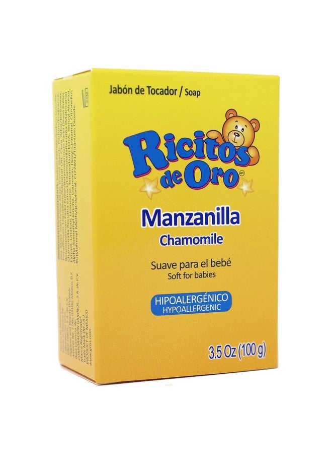 Ricitos De Oro Baby Cleansing Bar Soap with Extract Calming Effect, Chamomile, 6-Pack of 3.5 Oz Each Soap, 6 Soaps - Image 2