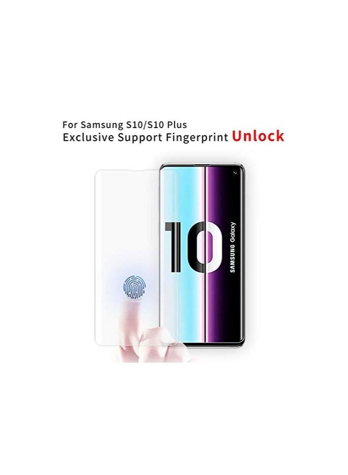 MIGOFAST Screen Protector for S10 Plus UV Tempered Glass, Film HD Screen Saver, 9H Hardness, Bubble-free Screen Replacement Protector Film - Image 2