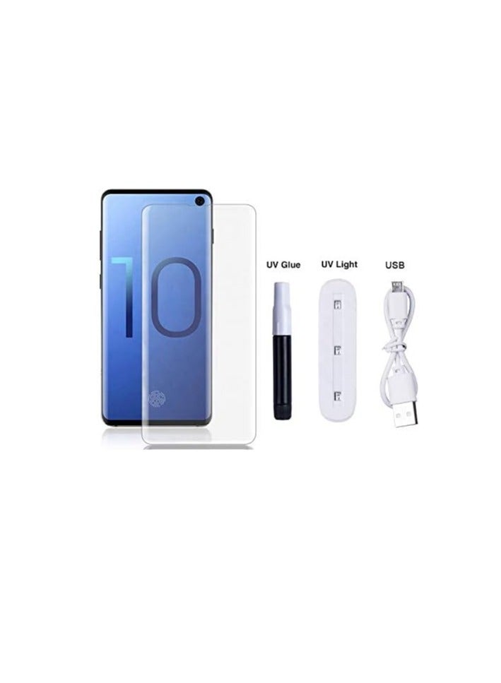 MIGOFAST Screen Protector for S10 Plus UV Tempered Glass, Film HD Screen Saver, 9H Hardness, Bubble-free Screen Replacement Protector Film - Image 5