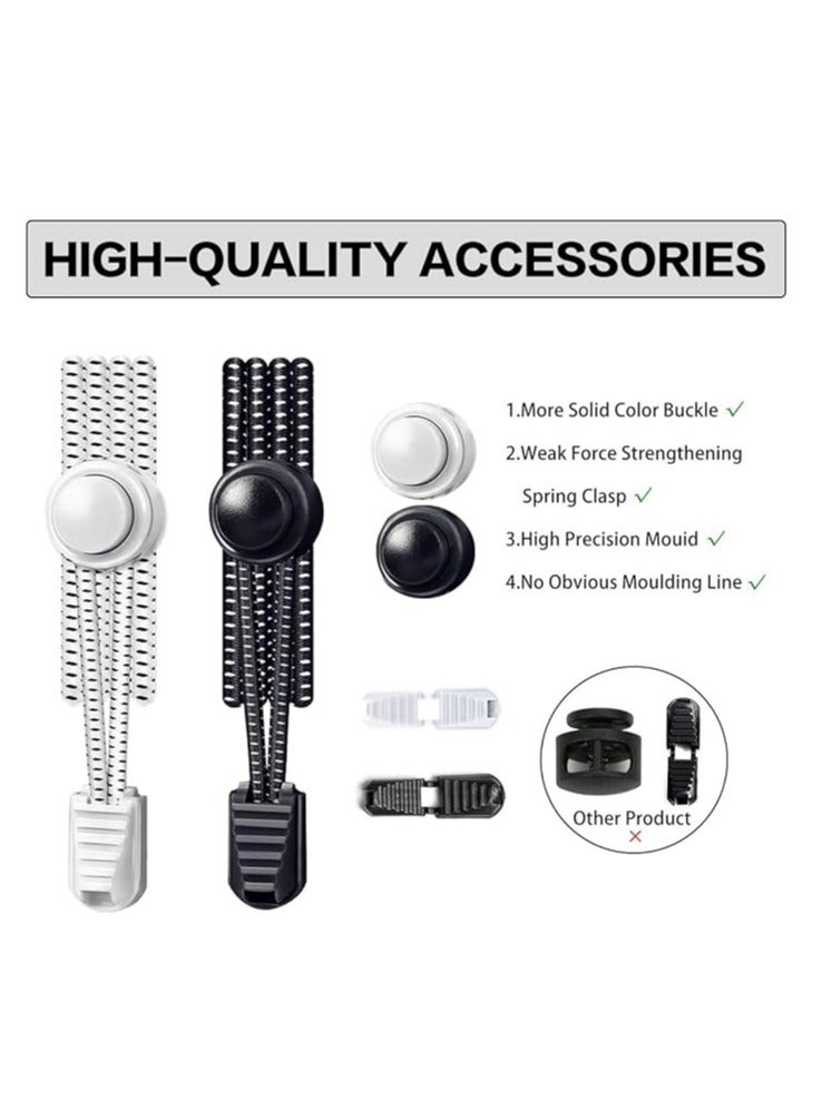 إسكدنيا 2 زوجًا من الأحزمة اللاصقة الديناميكية للأحذية دون القيادة، الأحزمة المتنقلة تناسب جميع أحذية البالغين والأطفال - Image 3