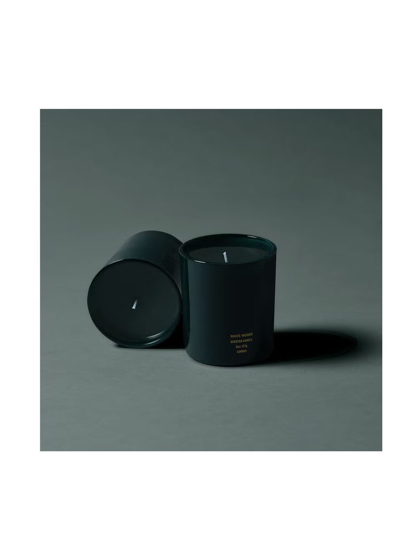 Corpus White Woods Soy Wax Candle 227g - Image 3