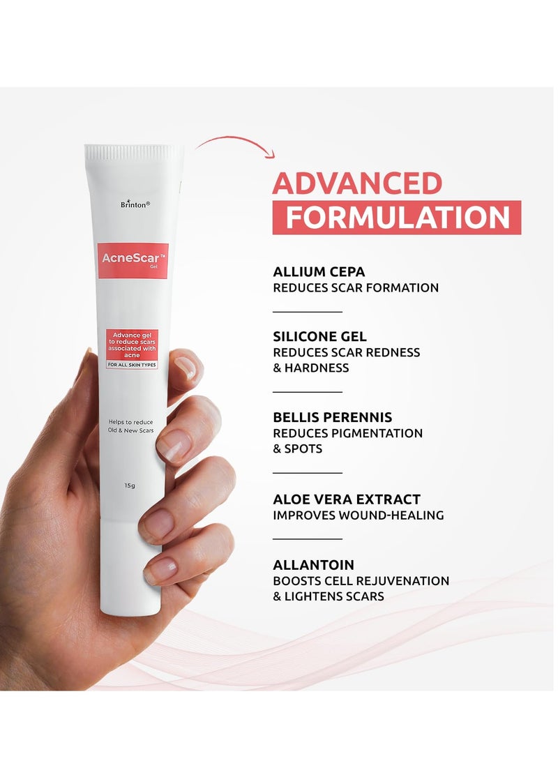 Brinton Advanced Gel for Acne Scars Acne Pits 15g - Image 2