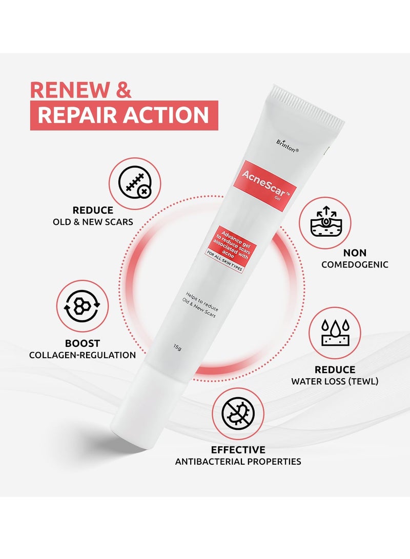 Brinton Advanced Gel for Acne Scars Acne Pits 15g - Image 3