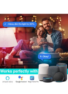 SKY-TOUCH LED Smart Bulb E27 Remote Control Color Adjustable Light 10W A60  - Image 4