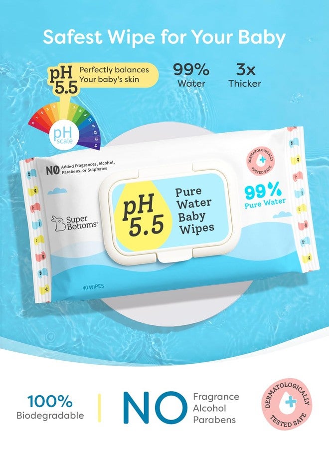 SuperBottoms Newborn Mini Gift Pack | Perfect for 0 to 6 months | Softest Baby Langots | 3x Thicker XtraHydrating® Wipes | Baby Shower Gift Pack | Baby Shower Gift - Image 2