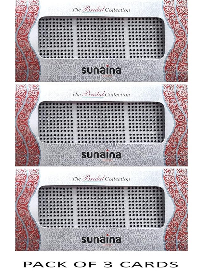 SUNAINA Cotton Bridal Collection Black Self-Adhesive Bindis for Women and Girls, Size-8, 2mm Round Bindi Pack with Strong Adhesive and Comfortable Fit - Image 4