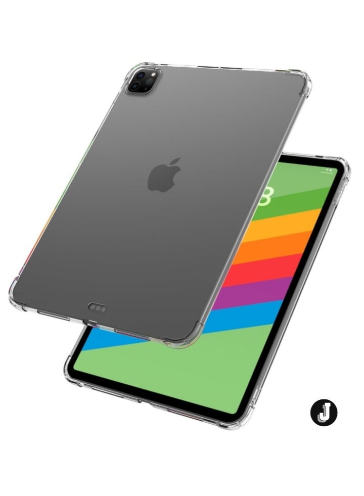 JAJEEK "Clear TPU Soft Protective Case for iPad Air 13" (2024) – Lightweight & Shockproof" - Image 1