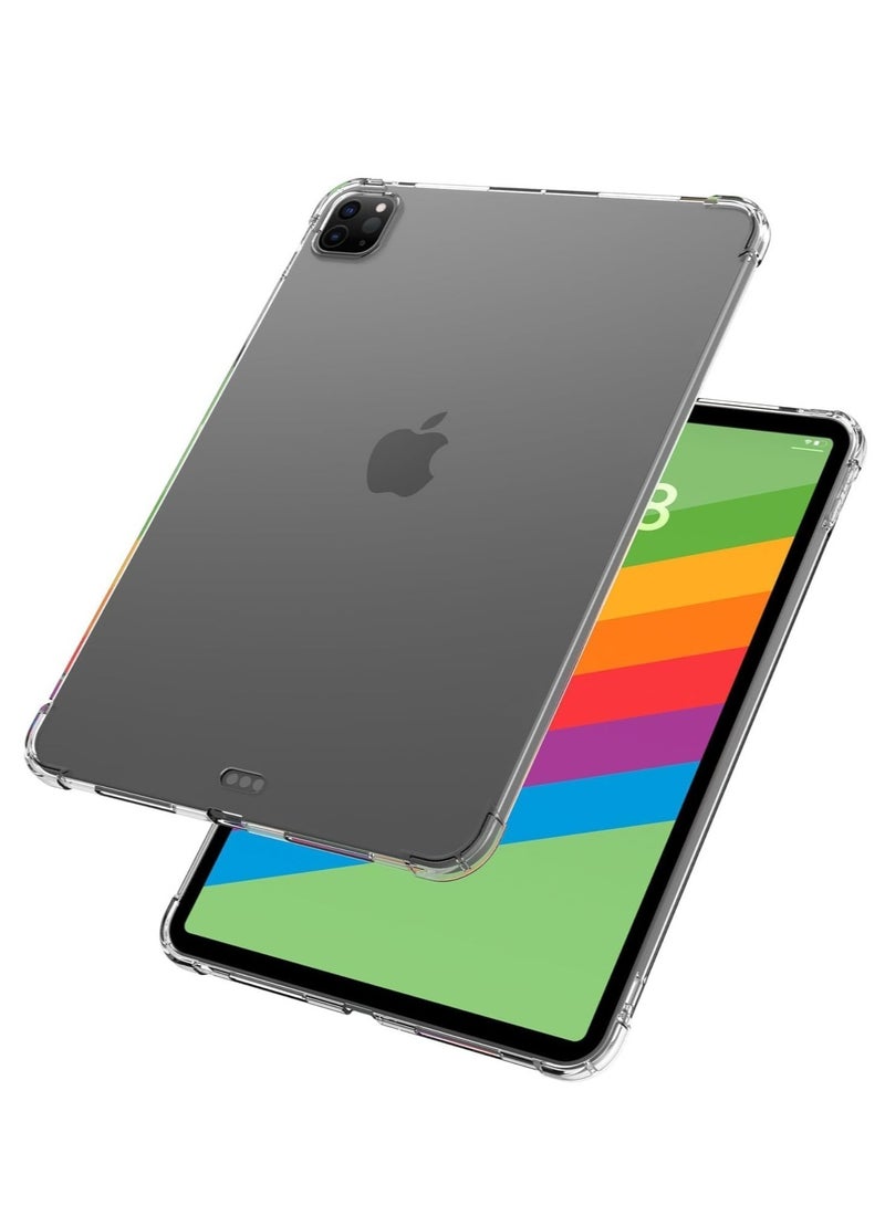 JAJEEK "Clear TPU Soft Protective Case for iPad Air 13" (2024) – Lightweight & Shockproof" - Image 5