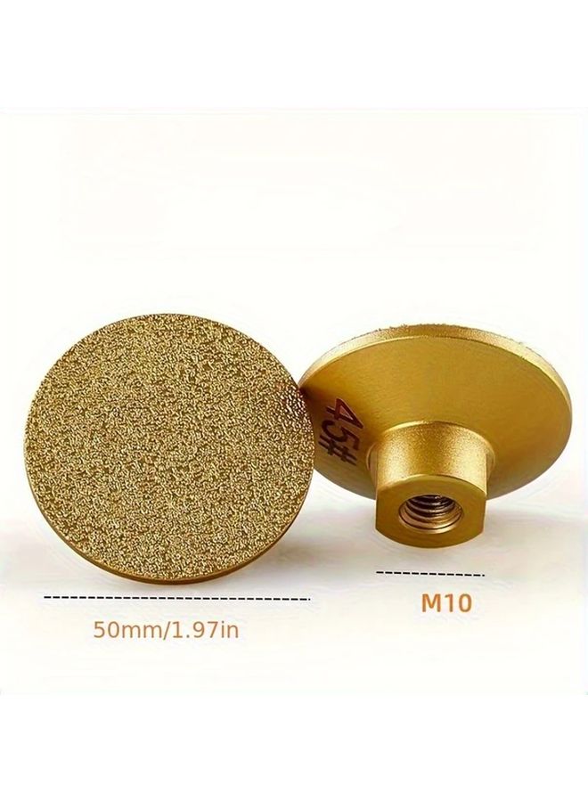 3pcs Diamond Grinding Heads 45 60 Grit Hard Alloy For Marble Quartz Granite Ceramic Tiles Concrete Professional DIY Grinder Power Tool - Image 5
