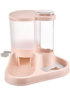 FEELING MALL Dog Cat 2 In 1 Bowl New Dual Dog Pet Supplies Feeding Food Feeder Automatic Water Tanker Cat Pet Bowl | Automatic Feeder Cat Automatic Water Feeder Water Drinker  - Image 1