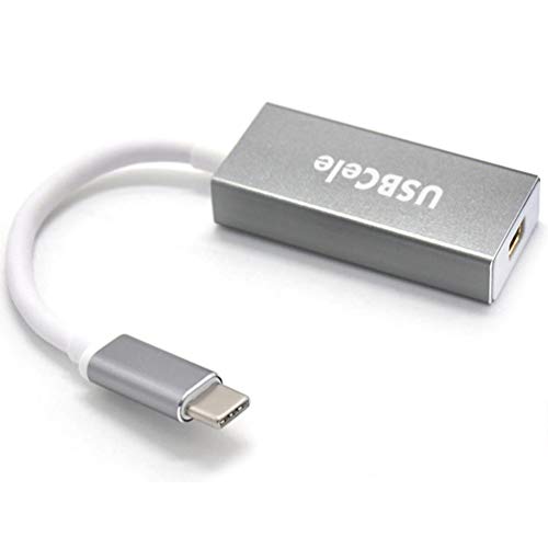USBCele USB-C (Thunderbolt 3) to Mini DisplayPort Adapter, USB Type C to Mini Display Port 4K Cable Adapter for MacBook Pro, iMac, LED Cinema Display and More - Image 1
