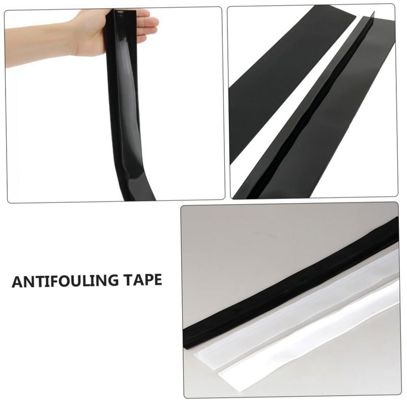 Vosarea 4pcs Stove Edge Gap Cover Silicone Gap Strip for Kitchen Worktop Sealing Tape Dishwasher Safe Easy to Clean - Image 4