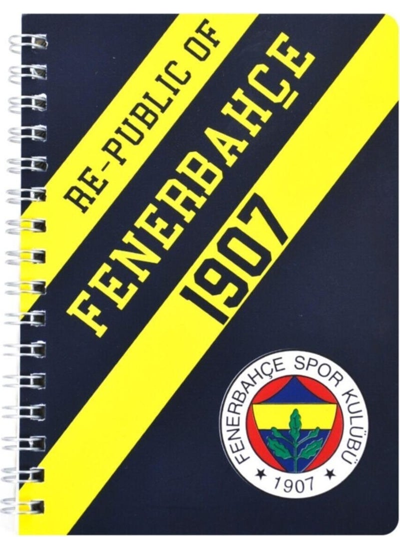 Hakan Çanta Hakan Bag Fenerbahçe A-6 Paperback 80 Sheets Notebook 