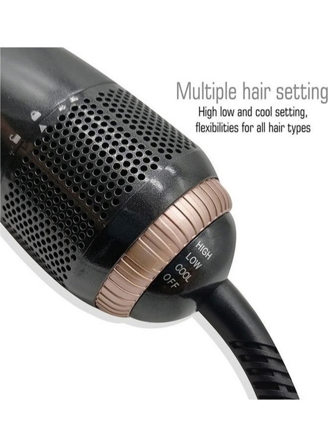 NIBEMINENT 2-In-1 Professional Styling Brush Combs Black 43.5x21x8.5cm - Image 5