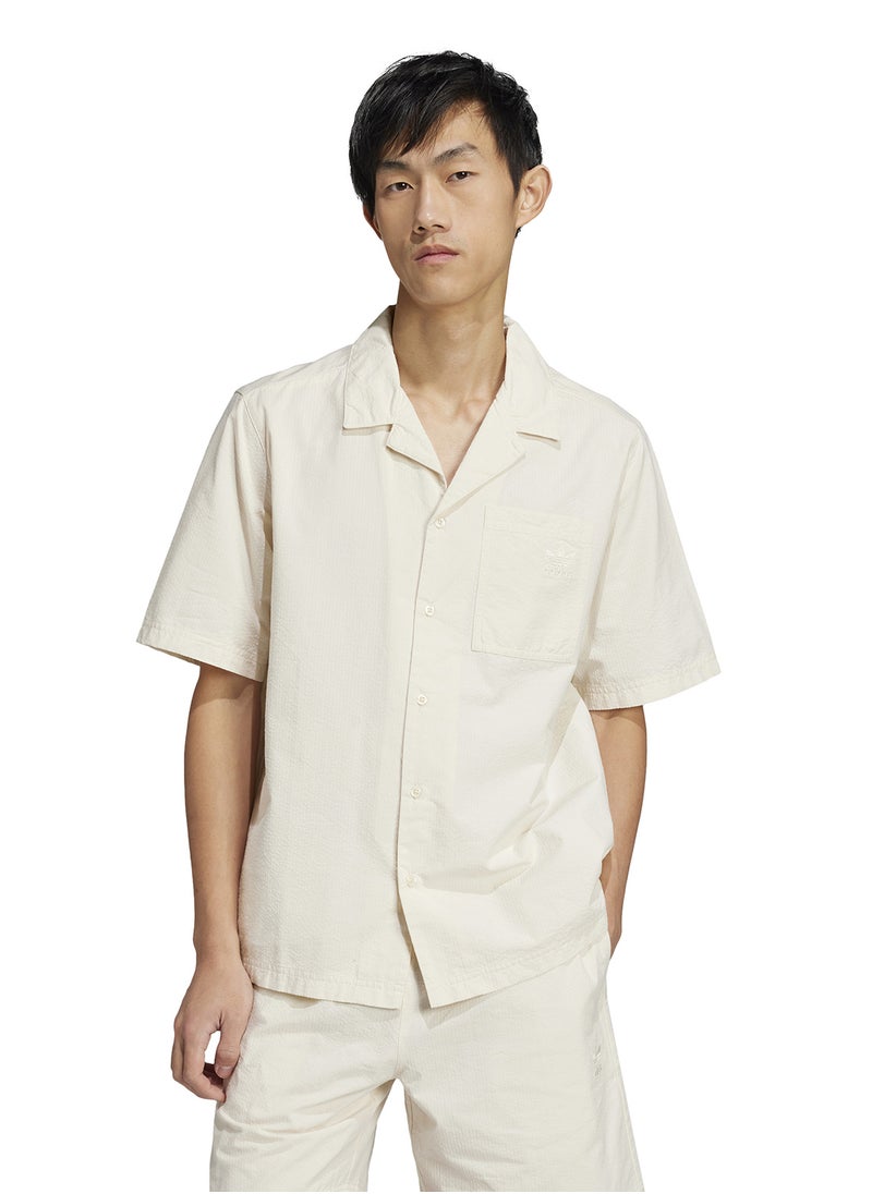 adidas Originals Essential Seersucker Shirt  - Image 1