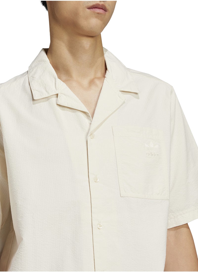 adidas Originals Essential Seersucker Shirt  - Image 3