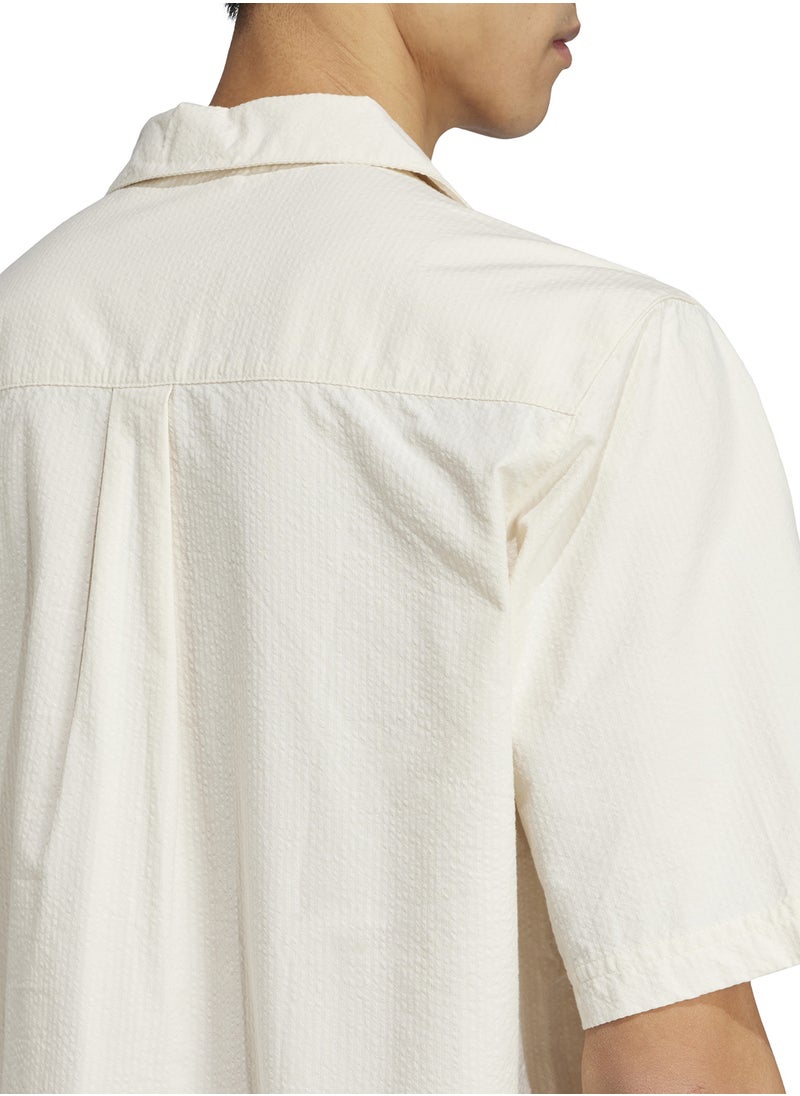 adidas Originals Essential Seersucker Shirt  - Image 4