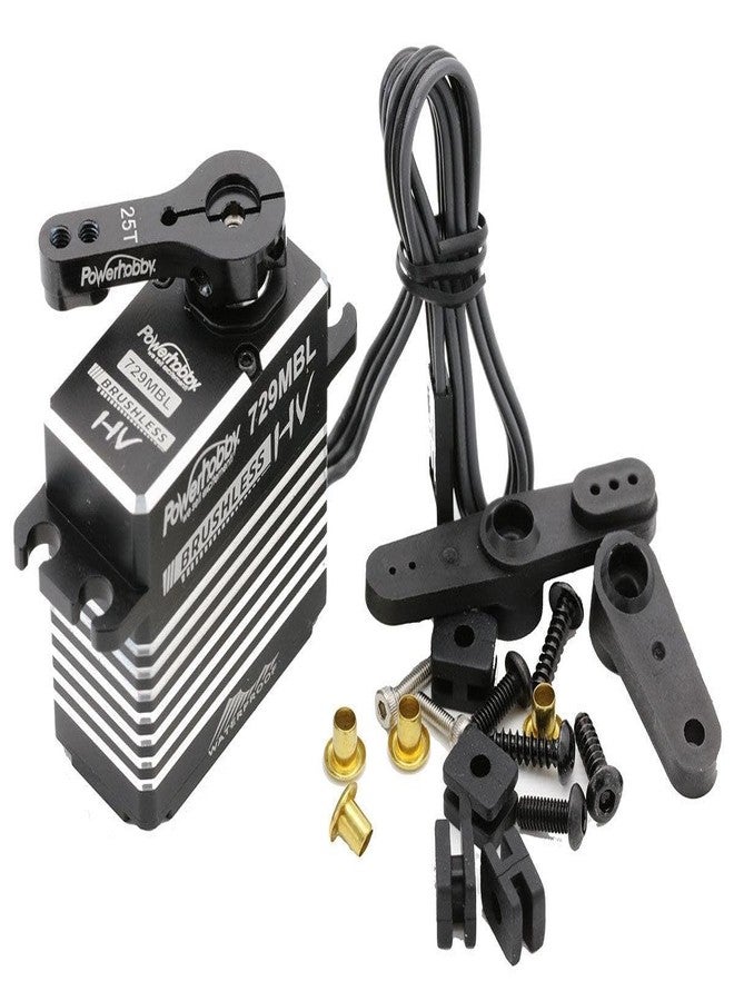 Powerhobby 729MBL HV Waterproof Brushless Steel Gear Servo/Aluminum Case - Image 2