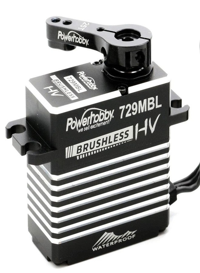 Powerhobby 729MBL HV Waterproof Brushless Steel Gear Servo/Aluminum Case - Image 1