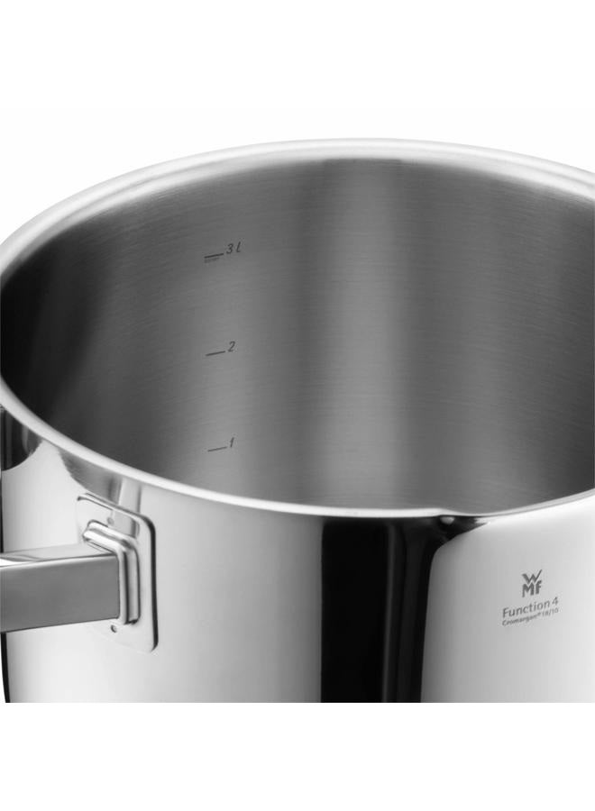 WMF sauce pan Ø 16 cm approx. 1,4l Function 4 Inside scaling lid - pour off or decant liquids without spilling to keep your dishes and cooker clean. Made in Germany hollow side handles glass lid - Image 4