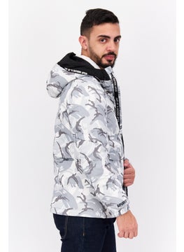 Men Camouflage Puffer Jacket, White - pzsku/ZCF1C3A449CDBE978FF1AZ/45/_/1737641849/6708ef88-2391-4de1-9056-df780f1d8688