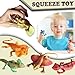 SCAHOW 8PCS Plastic Squishy Lizard Toys Stretchy Rubber Figures Realistic Soft Reptile Toys for Kids Party Decoration Figurines Set - Image 4