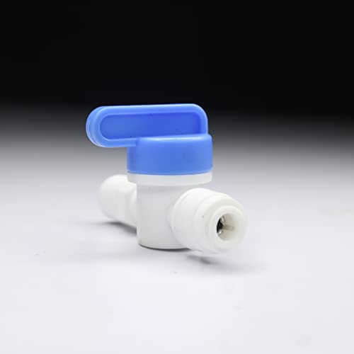 IONIX Plastic Inlet Valve 1/4 Size FoALL Ro Water purifiers (Plastic Handle and MS Nipple 1/4 Size) - Image 4