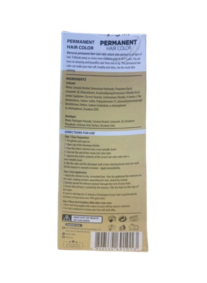 merry sun Hair Coloring Kit Light Copper Blonde - Image 2