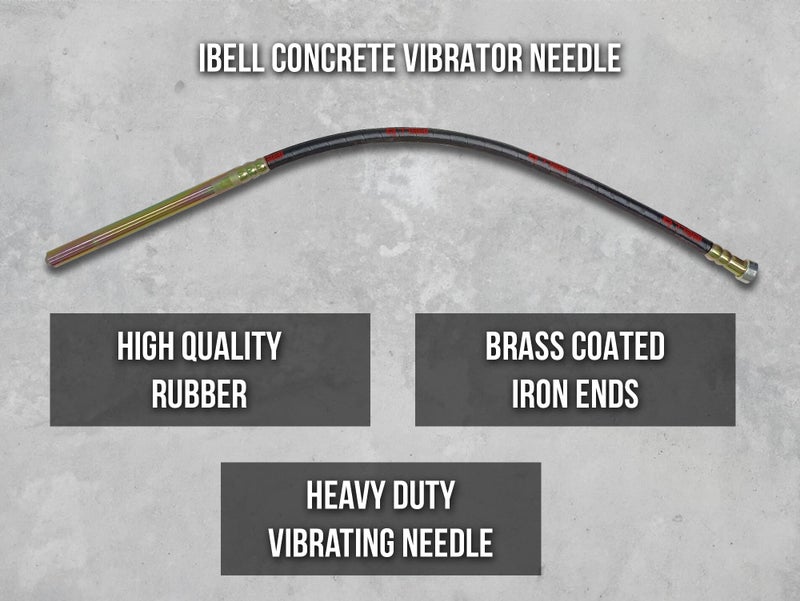 IBELL TOOLS iBELL 2 Meter Concrete vibrator (CV50-81) Needle - Image 3