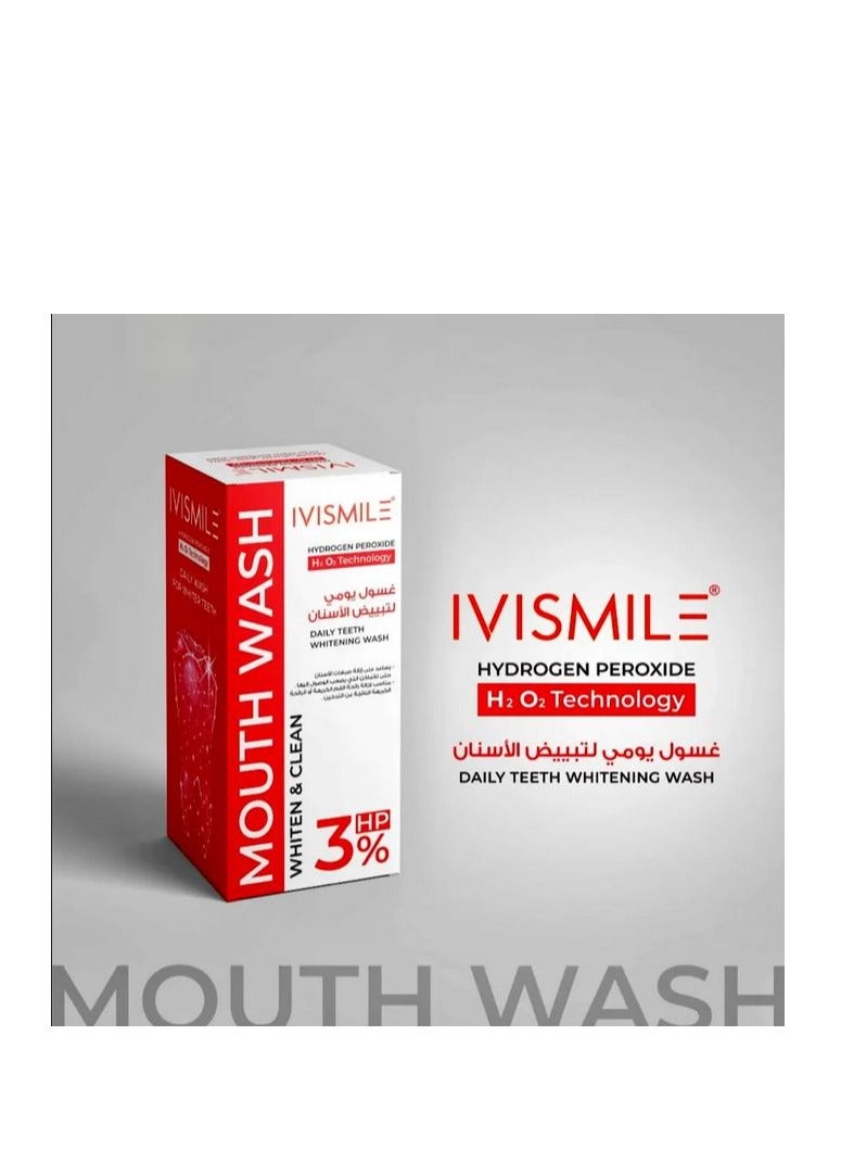 إيفيسميل ايفي سمايل غسول للفم مبيض 3% - Image 1