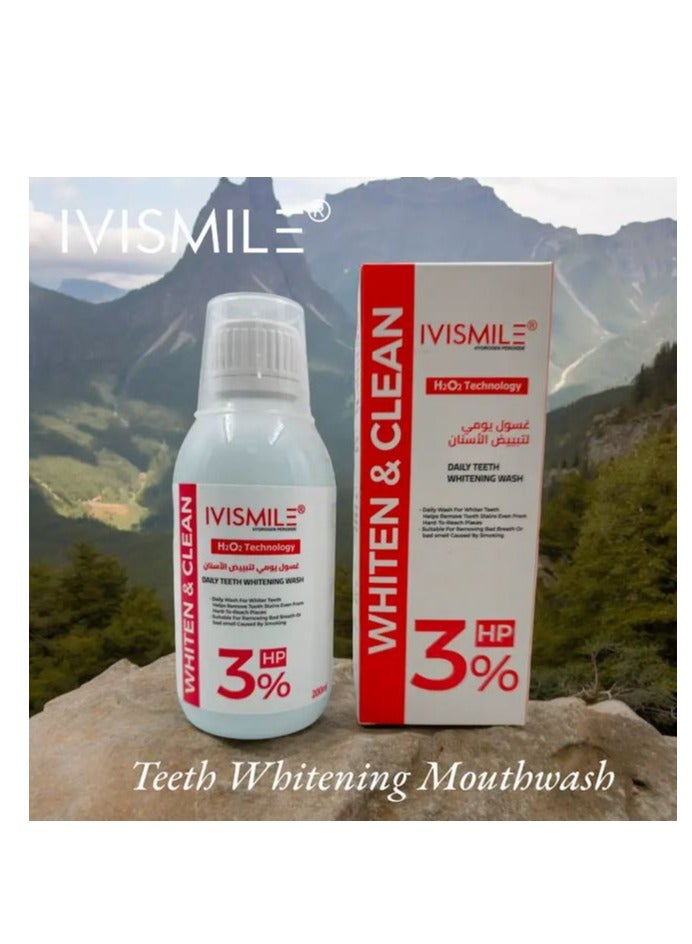 إيفيسميل ايفي سمايل غسول للفم مبيض 3% - Image 2