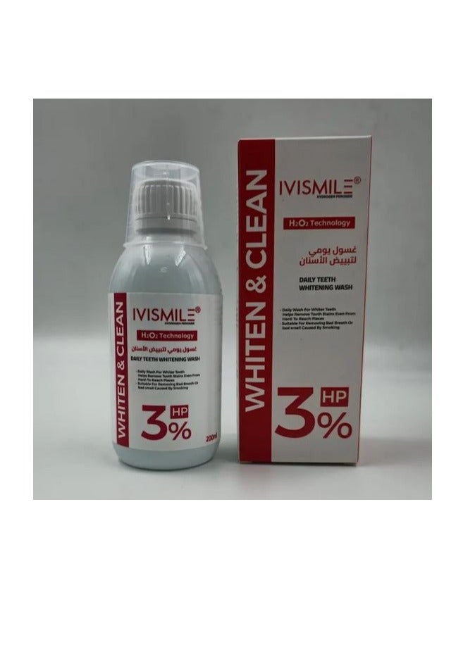 إيفيسميل ايفي سمايل غسول للفم مبيض 3% - Image 3