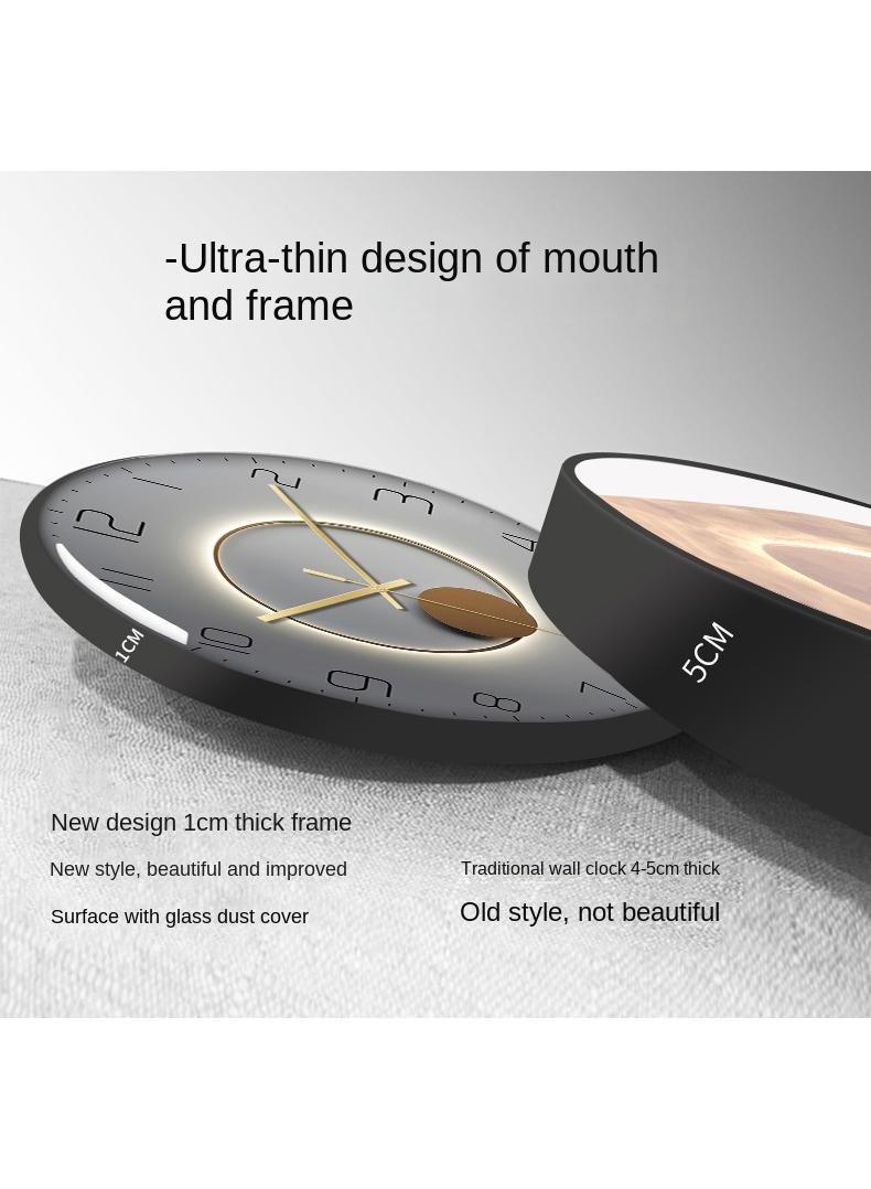 general 12 Inch Fashionable Silent Wall Clock Minimalist Clock - Image 3