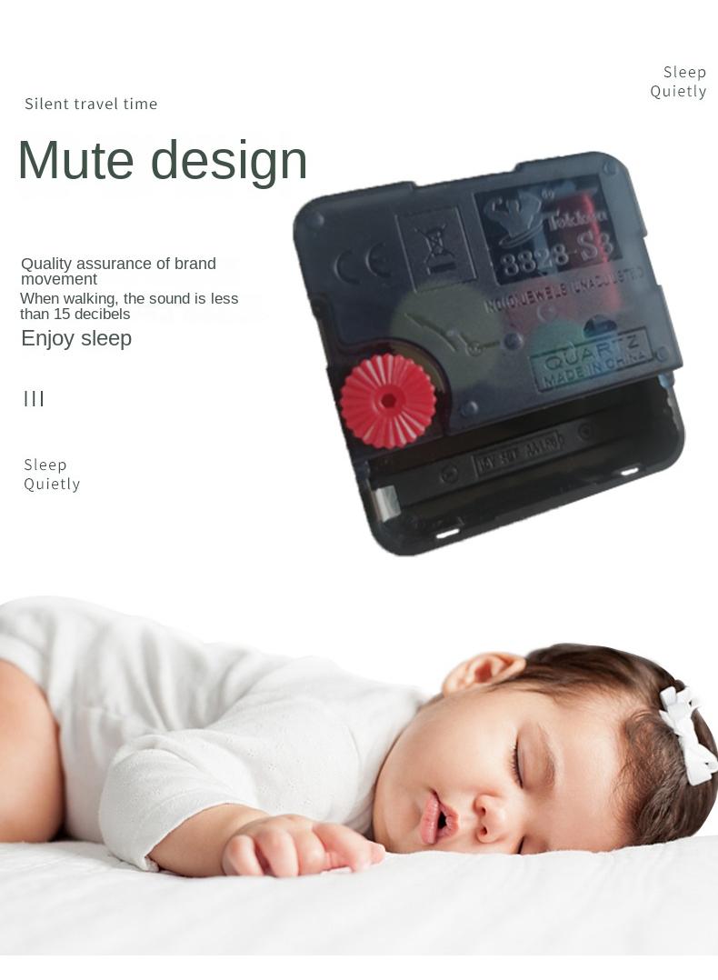 general 12 Inch Fashionable Silent Wall Clock Minimalist Clock - Image 2