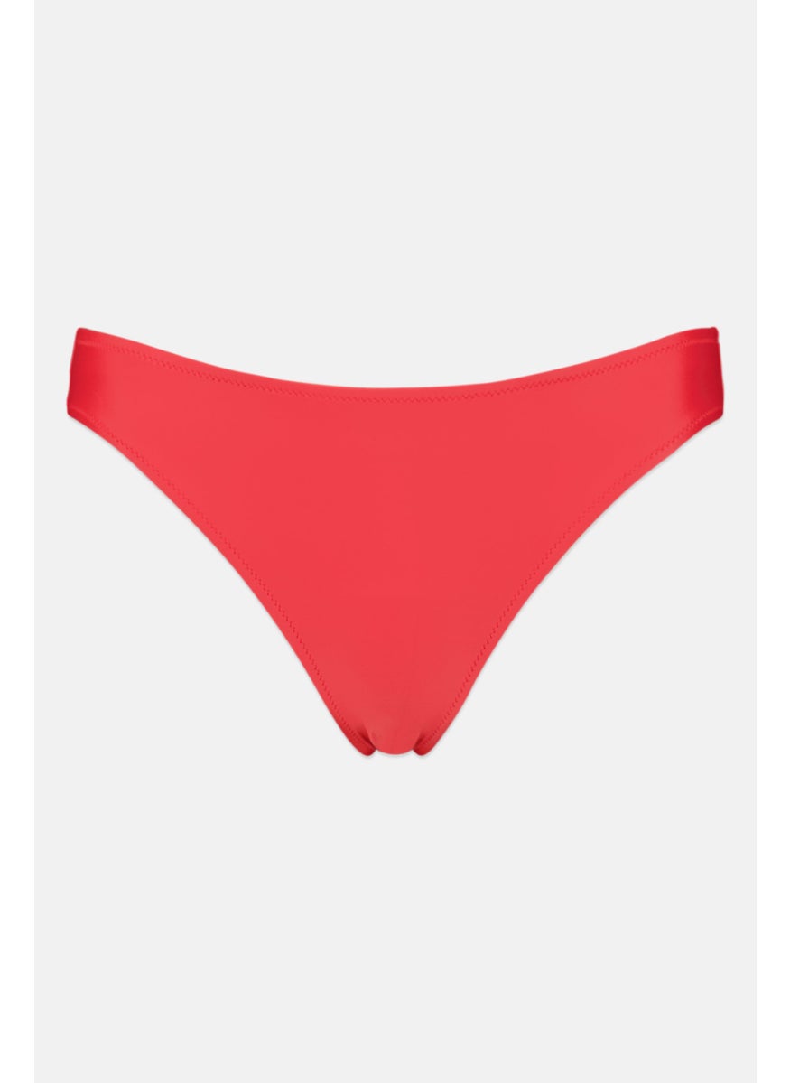 Aerie Women Plain Pull On Panty, Red  - Image 1