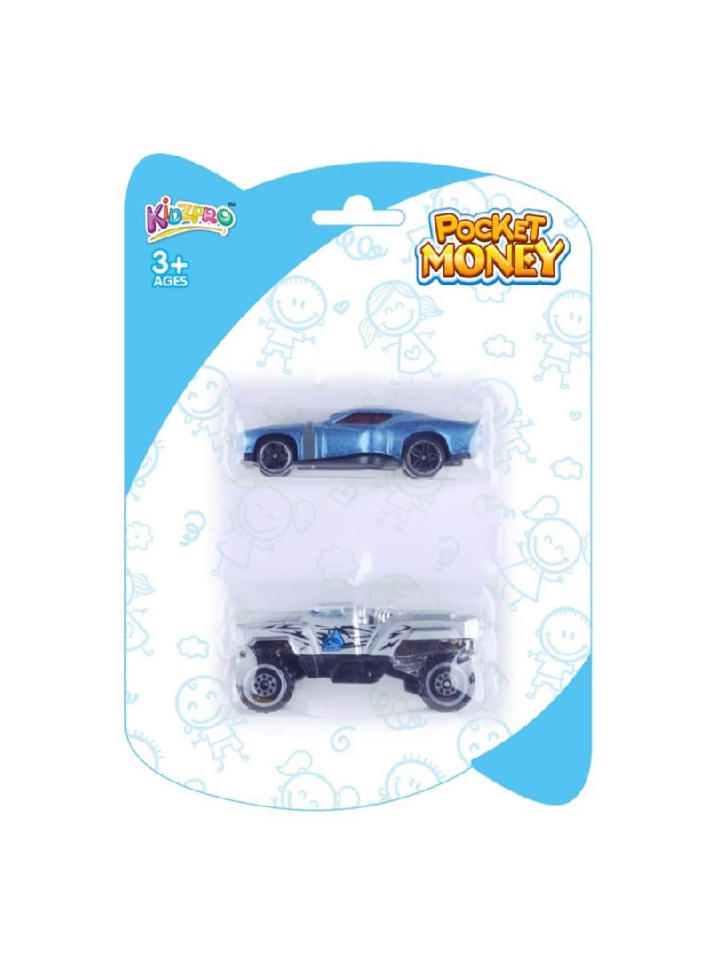 KidzPro Pocket Money Alloy Car 2 PCS