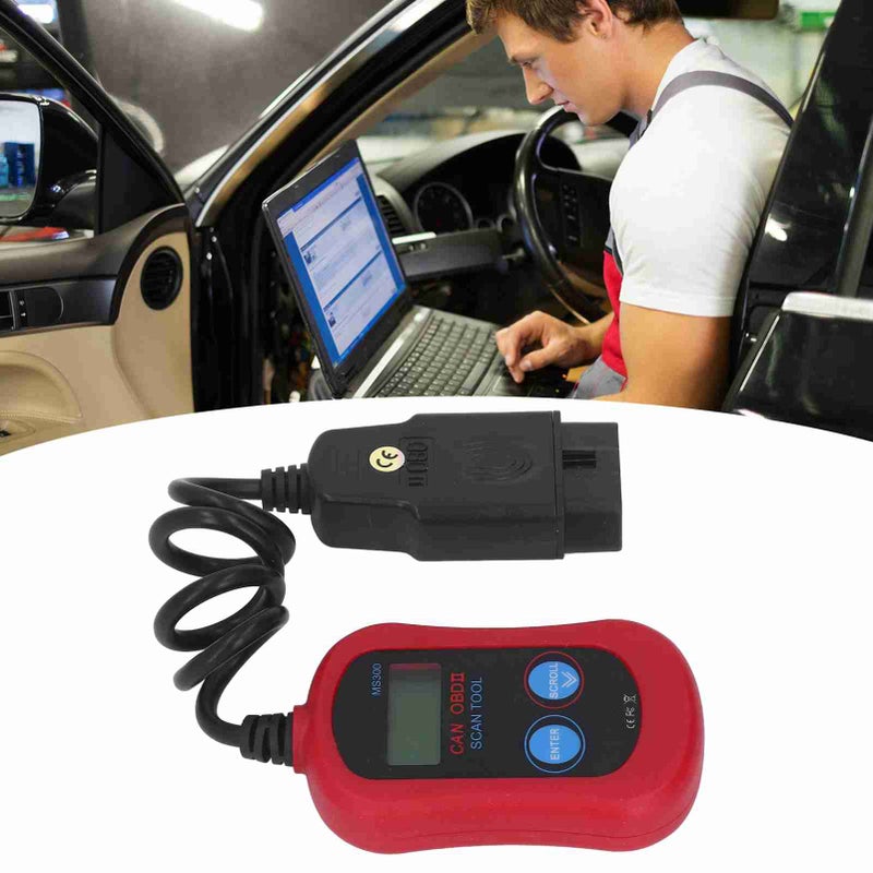 MS300 OBDII Scanner Code Reader Car Diagnostic Tool Universal for America Europe Asia Chinese Russia Cars - Image 2