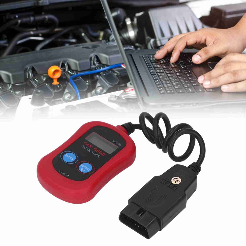 MS300 OBDII Scanner Code Reader Car Diagnostic Tool Universal for America Europe Asia Chinese Russia Cars - Image 4