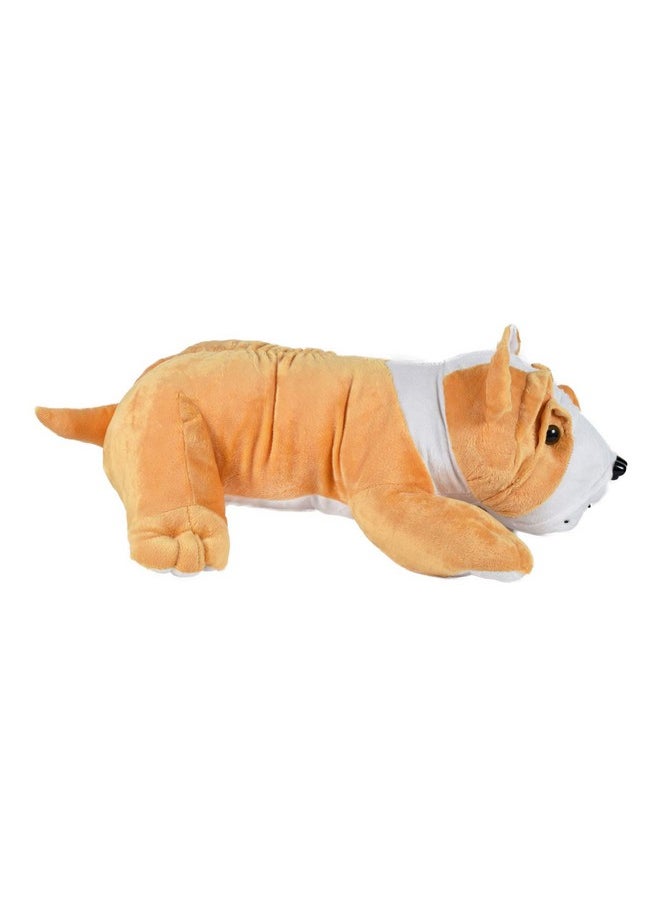 ERRECOM ERRECOM Ultra 16 Inch Bull Dog Fully Stuffed Soft Plush Toy for Kids in Beige| Animal Toy Birthday | Anniversary | Christmas | Diwali | Home Decor  - Image 2