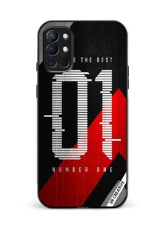 Protective Case Cover For OnePlus 9R Number One Design Multicolour