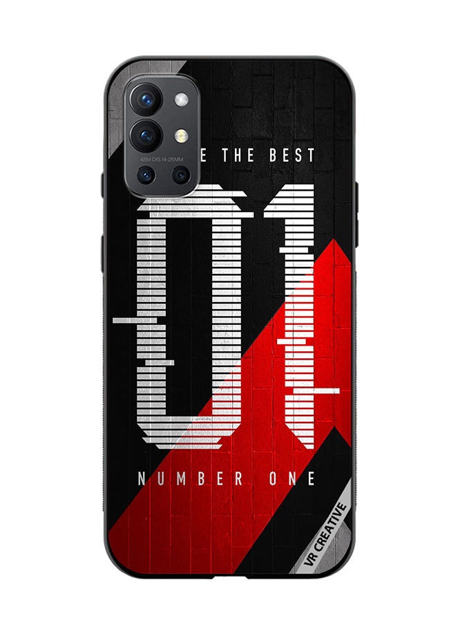 VR CREATIVE - Protective Case Cover For OnePlus 9R Number One Design Multicolour - Image 1