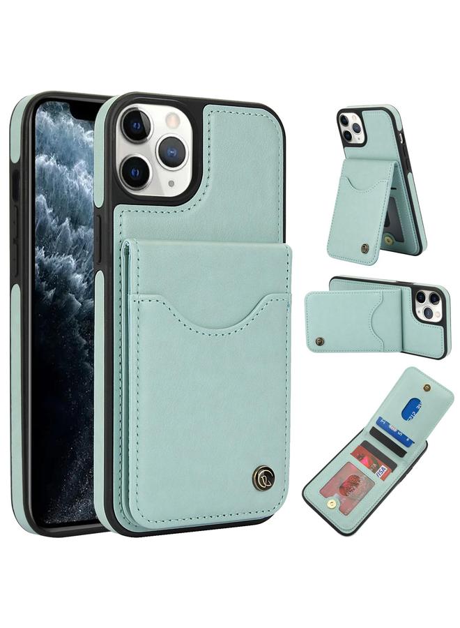 Case For iPhone 11 Pro Max AwQuer Vertical Flip Card Bag Holder Leather Phone Case