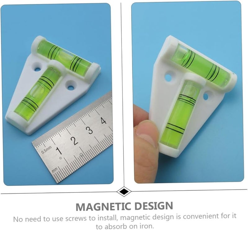 أوبيريتاكس ميني مغناطيسي T-نوع أداة مستوى الفقاعة الأفقي دقة الروح - Image 3
